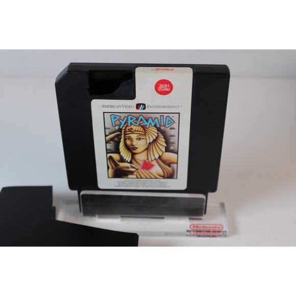 Pyramid (Nintendo Entertainment System NES) Cartridge and sleeve, tested/works - Picture 2 of 9